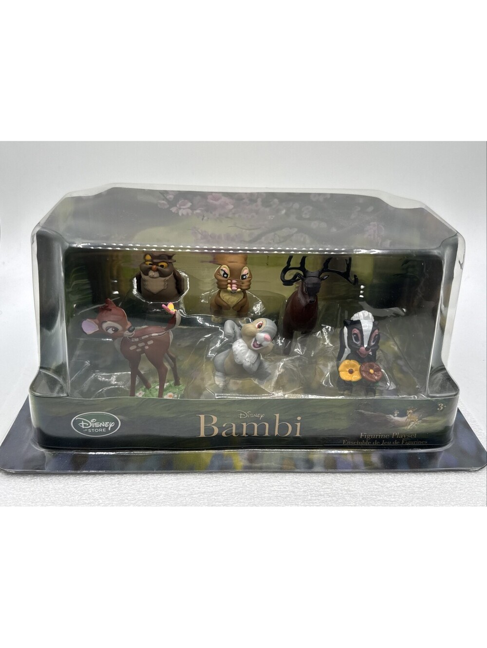 Disney Store Bambi Forest Friends 6 Figures Playset Cake Toppers 2017 Thumper